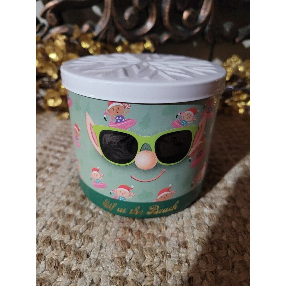 Fresh Balsam (Elf at the Beach) - Bath and Body Works 3-wick Candle - Picture 2 of 4